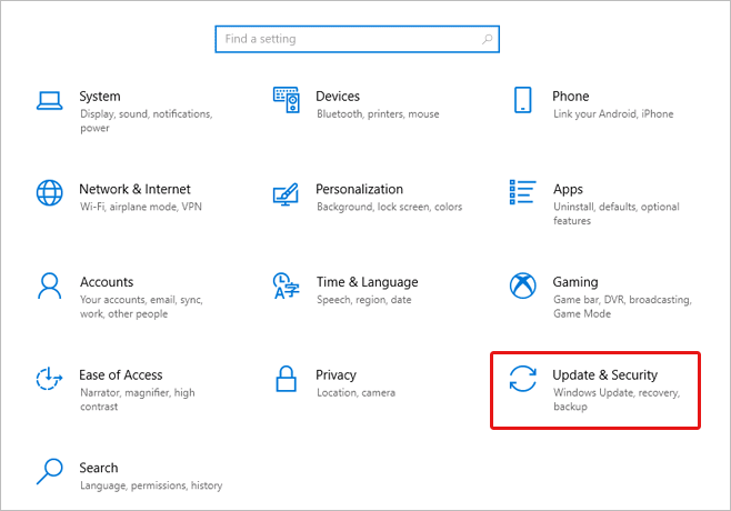 Update & Security